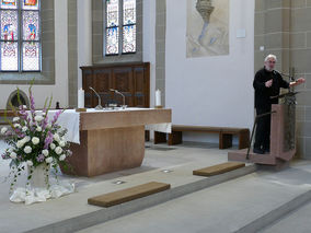 Dekanatskonferenz in St. Crescentius, Naumburg (Foto: Karl-Franz Thiede)